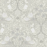 A-Street Prints 2999-24107 Froso Light Grey Garden Damask Wallpaper