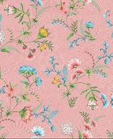 Eijffinger 300122 La Majorelle Pink Ornate Floral Wallpaper