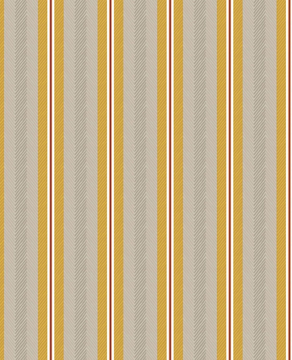 Eijffinger 300133 Cato Mustard Blurred Lines Wallpaper