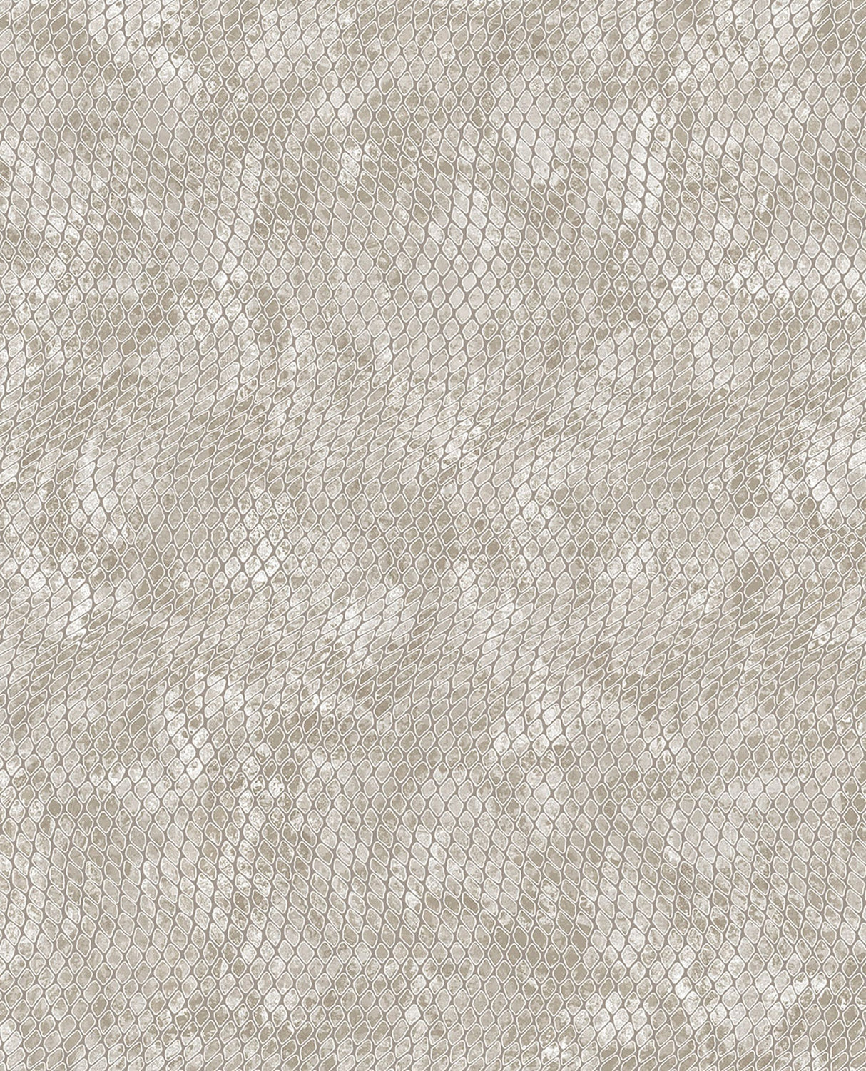 Eijffinger 300520 Viper Silver Snakeskin Wallpaper