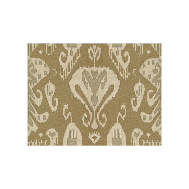 KRAVET COUTURE 30060.1630.0 GILDED IKAT QUINCE Fabric - Eade's Wallpaper