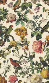 Eijffinger 307301 Claude Cream Floral Wallpaper