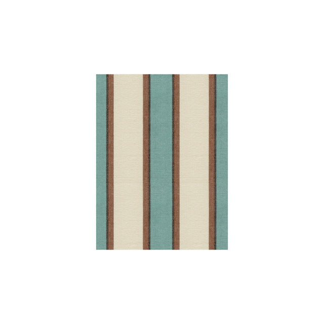 KRAVET BASICS 30810.516.0 RUGBY TURQ Fabric - Eade's Wallpaper