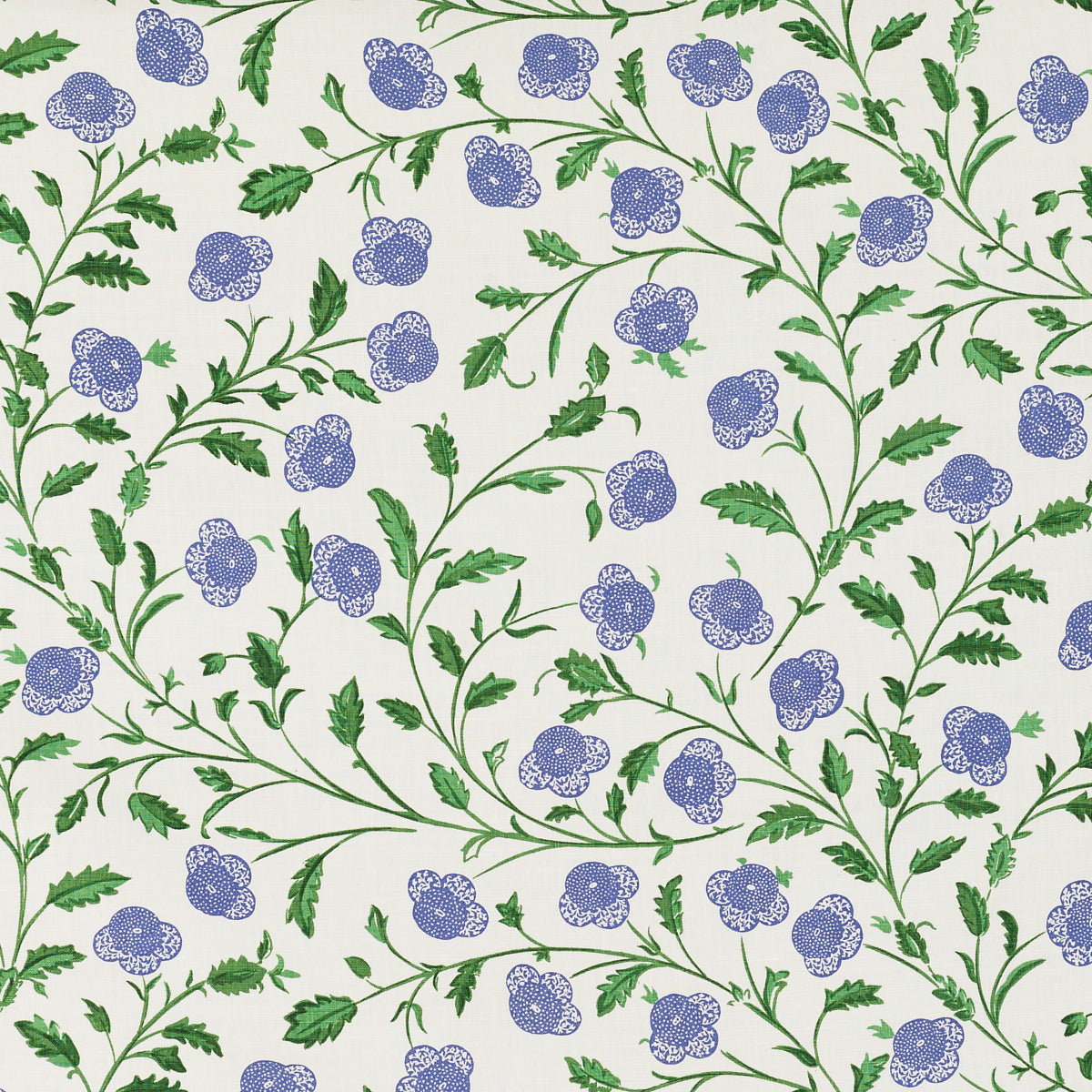 Schumacher 308B18 VICTORIA in MAJOLICA Fabric - RAOUL TEXTIL