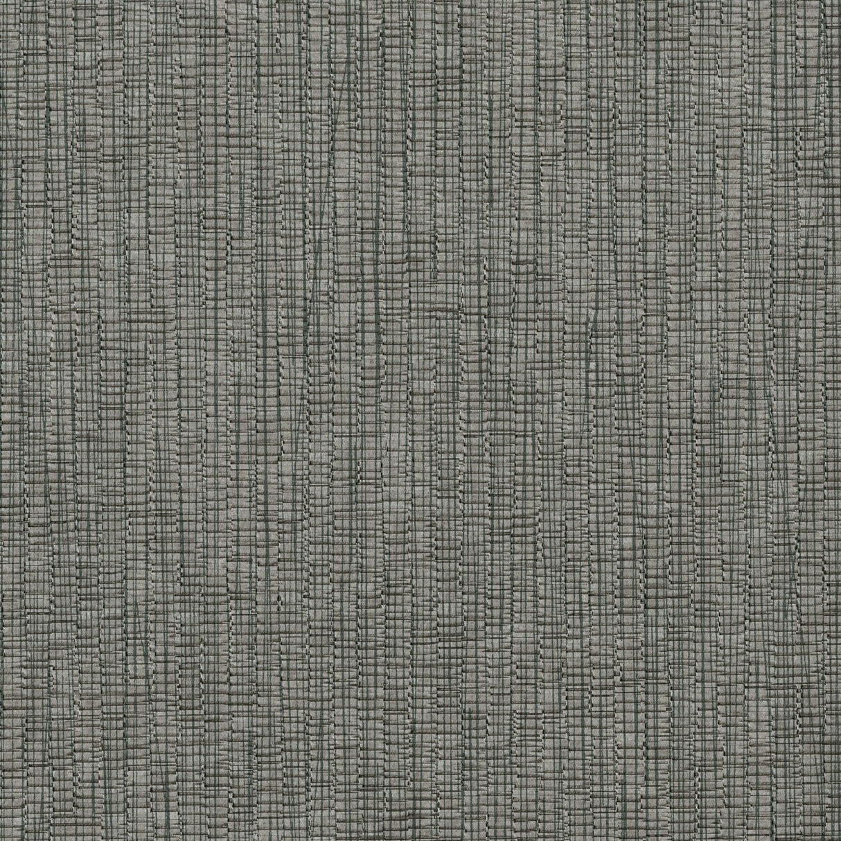 Warner Textures 3097-61 Texture Charcoal Raffia Wallpaper