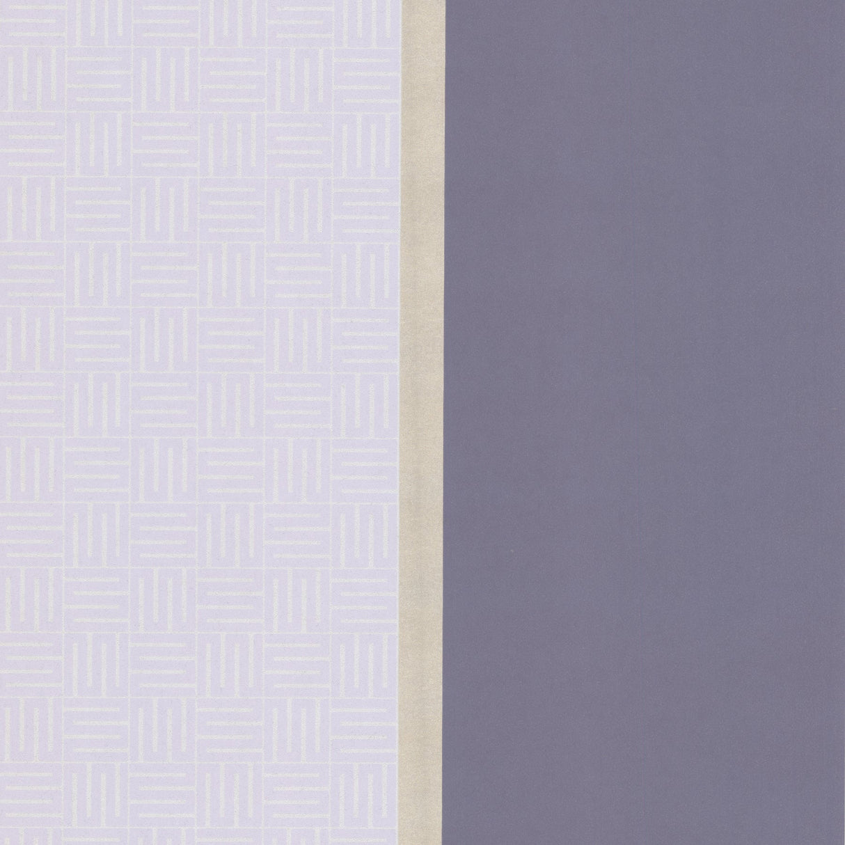 Eijffinger 310811 Purple Geo Square Stripe Wallpaper