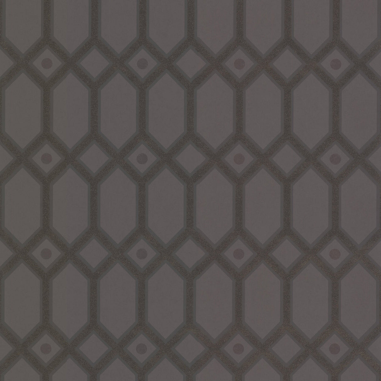 Eijffinger 310893 Brown Ironwork Wallpaper