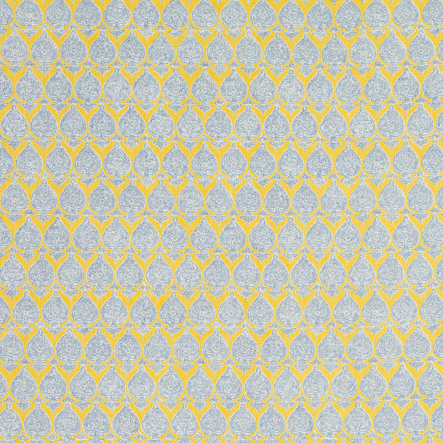 Schumacher 310B20 SARI in SAFFRON Fabric - RAOUL TEXTILES