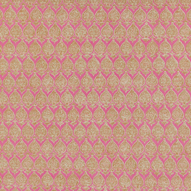 Schumacher 310N83 SARI in FUCHSIA Fabric - RAOUL TEXTILES