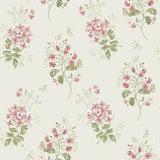 Chesapeake 3112-002701 Beverly Pink Floral Wallpaper