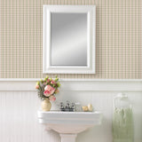 Chesapeake 3112-002705 Roslin Pink Check Wallpaper