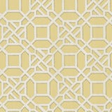 Chesapeake 3112-002710 Adlington Yellow Geometric Wallpaper