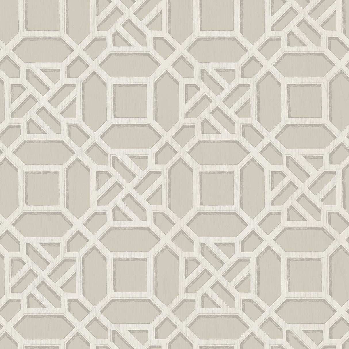 Chesapeake 3112-002713 Adlington Grey Geometric Wallpaper