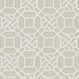 Chesapeake 3112-002713 Adlington Grey Geometric Wallpaper