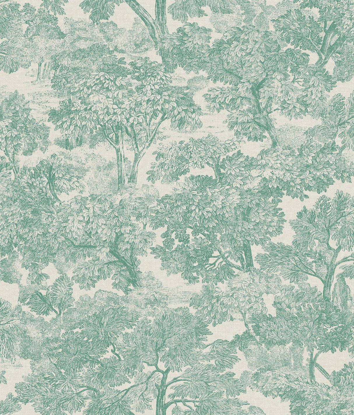 Chesapeake 3112-002720 Blyth Teal Toile Wallpaper