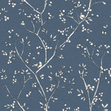 Chesapeake 3112-002753 Tadley Blue Branch Wallpaper