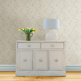Chesapeake 3112-002756 Madeley Grey Floral Scroll Wallpaper