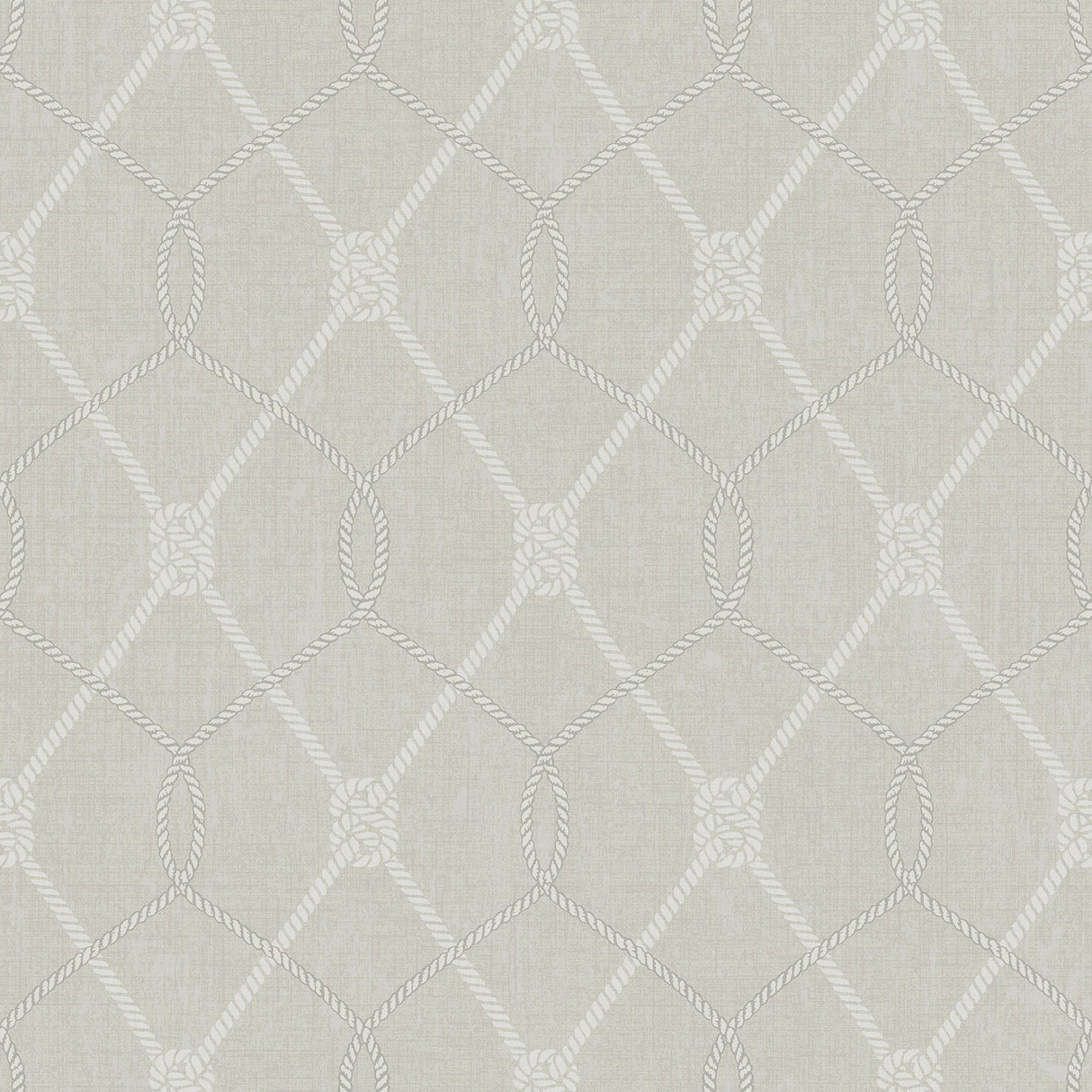 Chesapeake 3113-12033 Tradewinds Grey Trellis Wallpaper