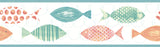Chesapeake 3113-12211B Key West Orange Fish Border