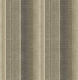 Chesapeake 3114-003325 Flat Iron Taupe Stripe Wallpaper