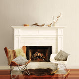 Chesapeake 3114-003379 Greenwich Cream Wood Wallpaper