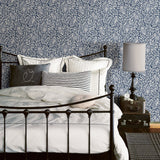 Chesapeake 3115-12412 Parliament Navy Owl Wallpaper