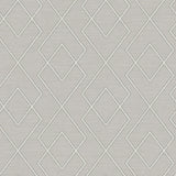 Chesapeake 3115-12421 Blaze Taupe Trellis Wallpaper