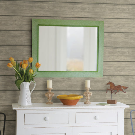 Chesapeake 3115-12443 Cassidy Grey Wood Planks Wallpaper