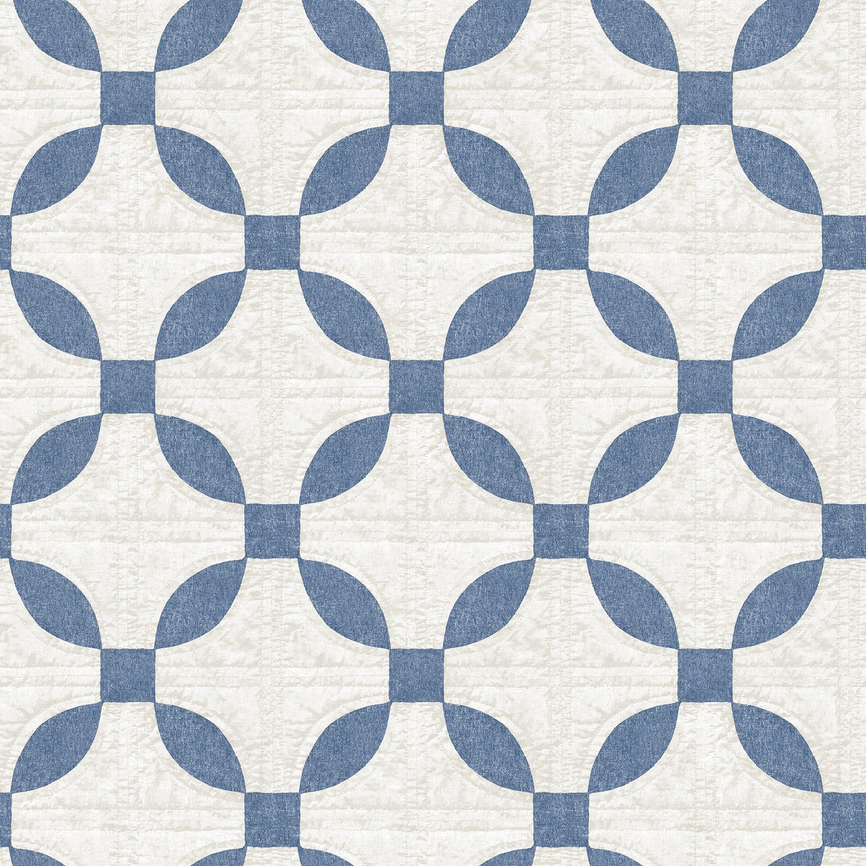 Chesapeake 3115-12472 Justice Blue Quilt Wallpaper