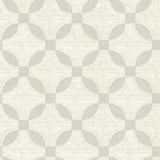 Chesapeake 3115-12473 Justice Light Grey Quilt Wallpaper