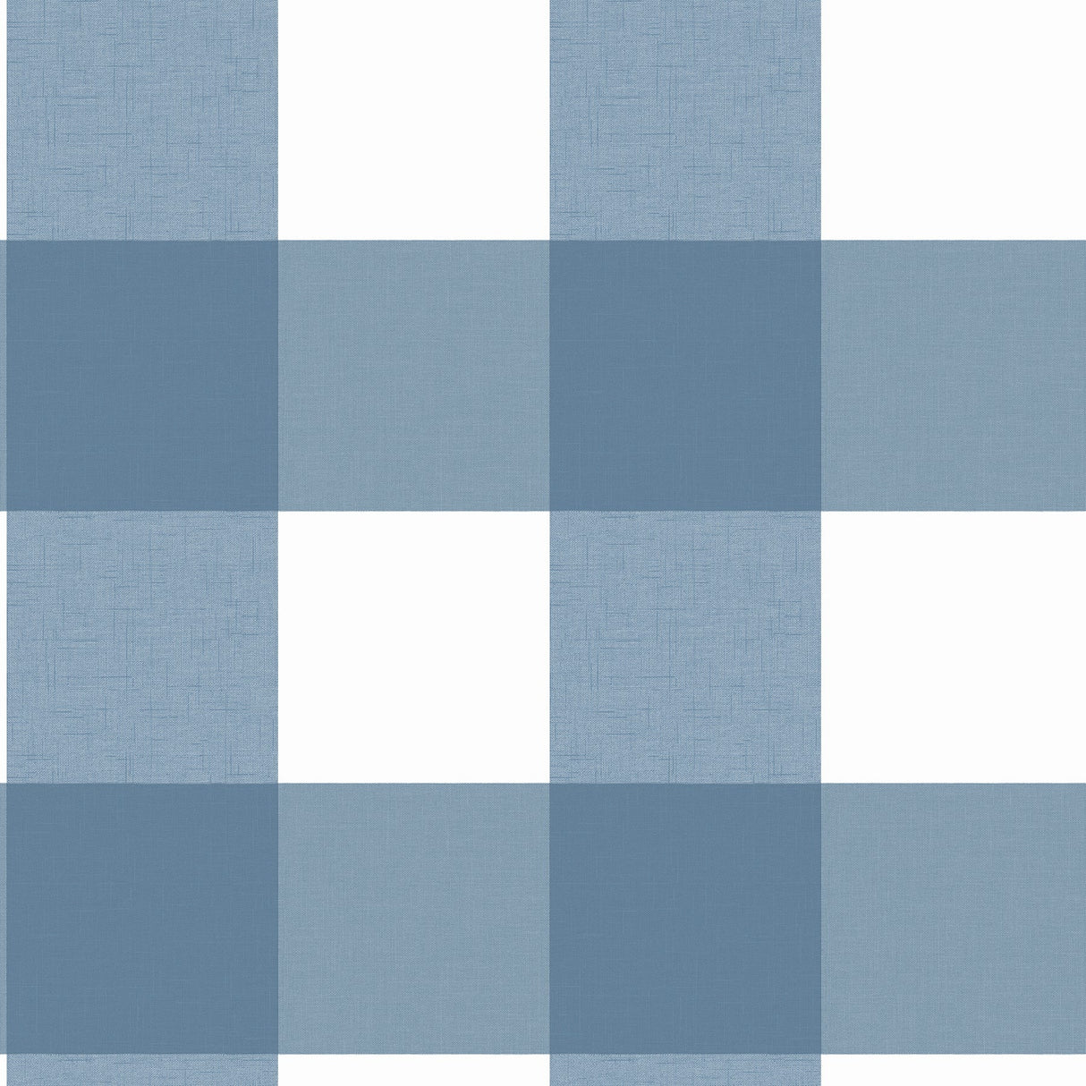 Chesapeake 3115-12533 Amos Blue Gingham Wallpaper