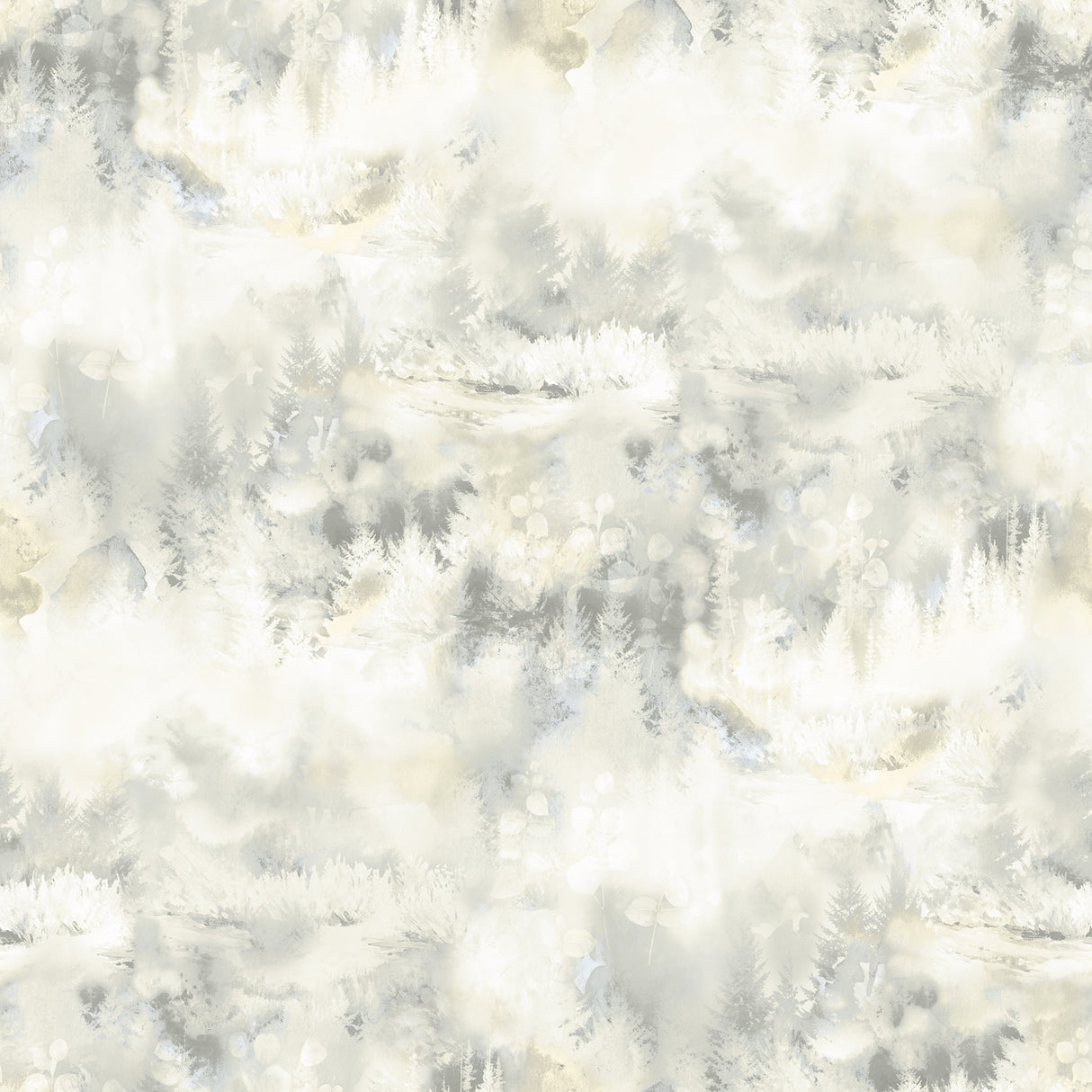 Chesapeake 3118-12613 Tamarack Grey Forest Wallpaper