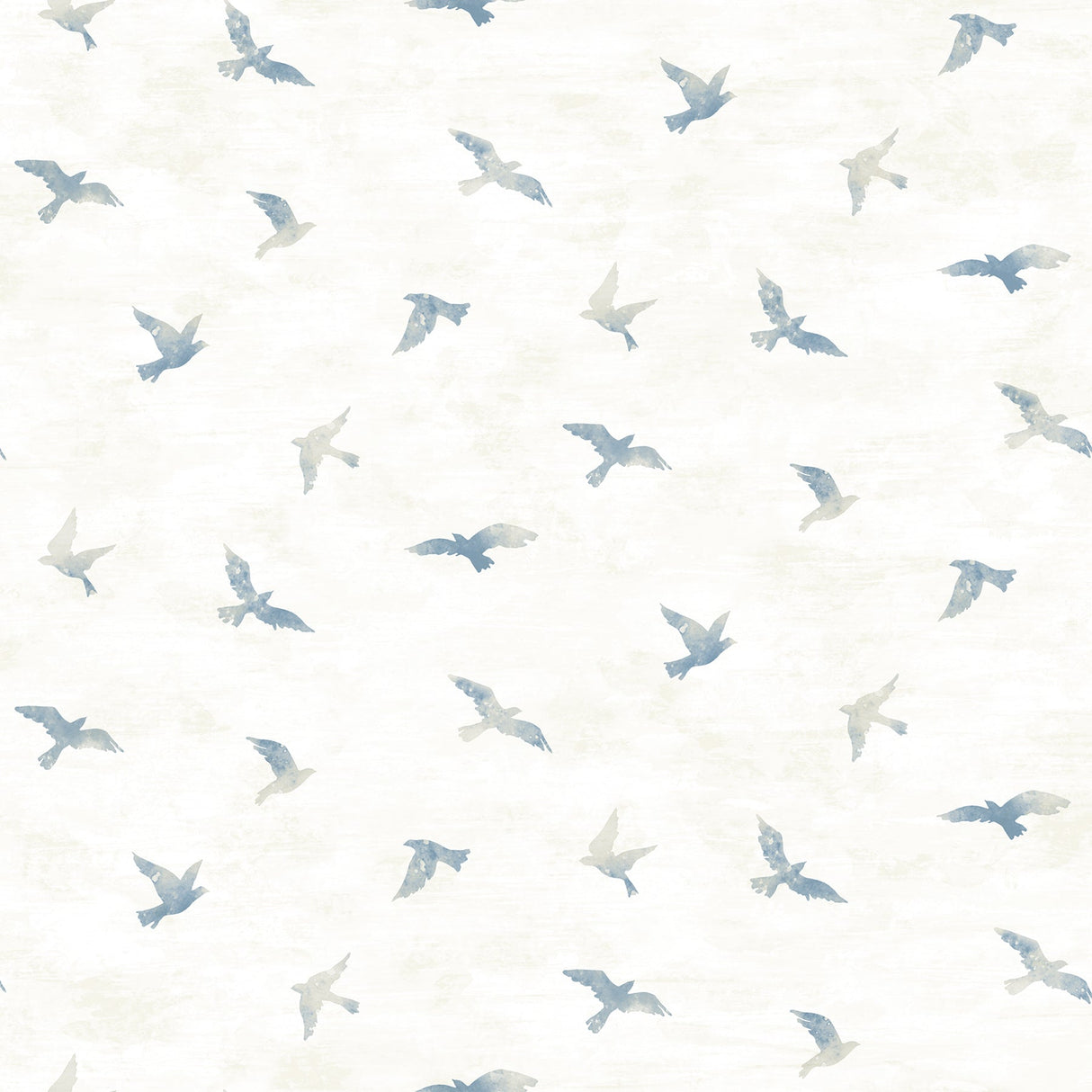 Chesapeake 3118-12621 Soar Denim Bird Wallpaper