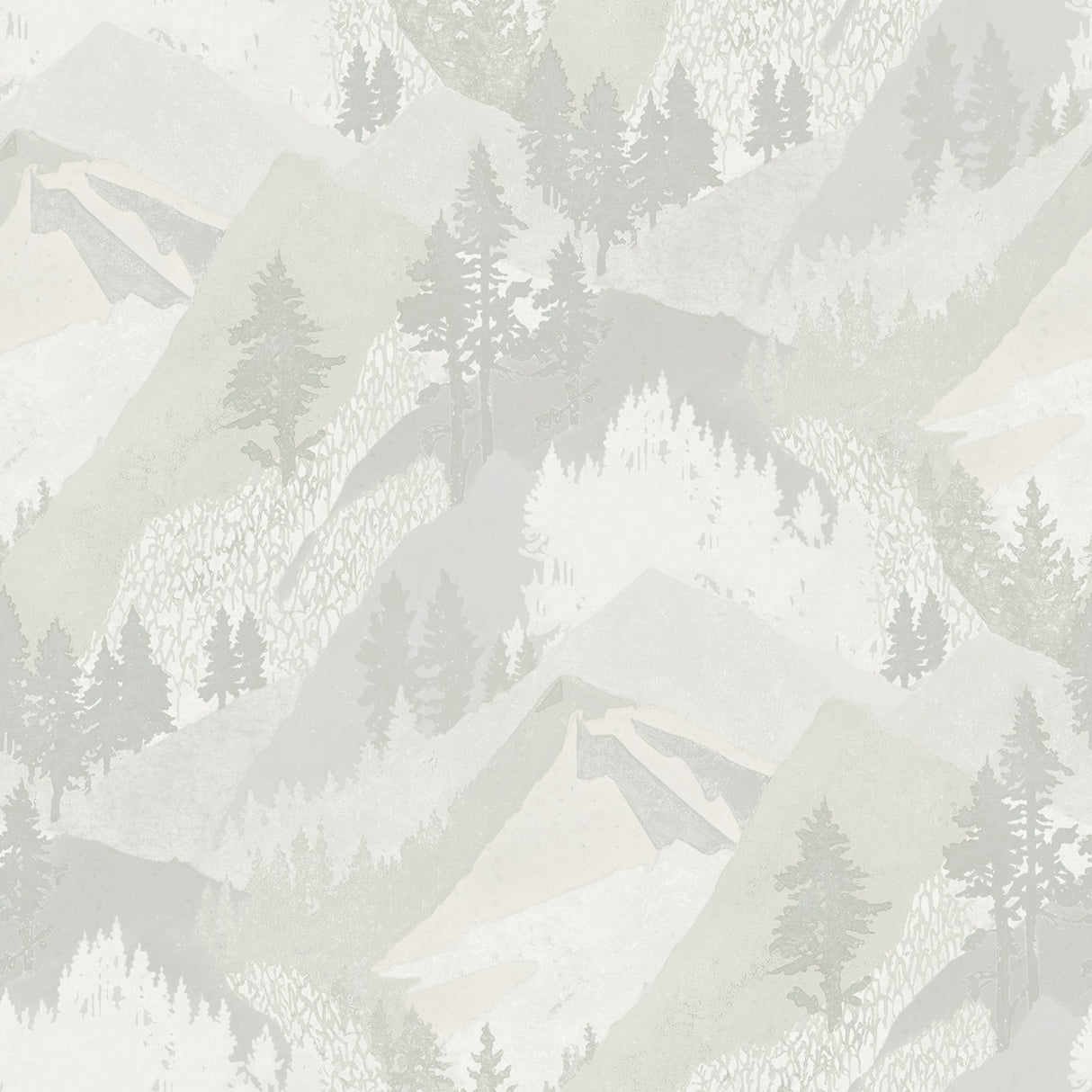 Chesapeake 3118-12633 Range Light Grey Mountains Wallpaper