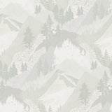 Chesapeake 3118-12633 Range Light Grey Mountains Wallpaper