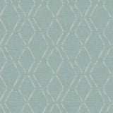 Chesapeake 3118-12652 Tapa Teal Trellis Wallpaper