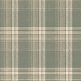 Chesapeake 3118-12673 Saranac Sage Flannel Wallpaper