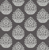 Chesapeake 3118-25093 Totem Taupe Pinecone Wallpaper