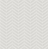 Chesapeake 3118-25095 Bison Grey Herringbone Wallpaper