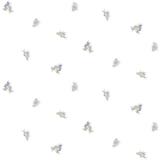 Chesapeake 3118-494611 Pinecone Toss Blue Conifer Wallpaper