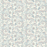 Chesapeake 3119-01385 Sycamore Denim Paisley Floral Wallpaper