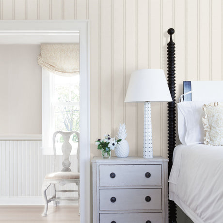 Chesapeake 3119-13074 Johnny Grey Stripes Wallpaper
