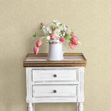 Chesapeake 3119-13523 Waylon Beige Faux Fabric Wallpaper