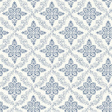 Chesapeake 3119-13532 Wynonna Navy Geometric Floral Wallpaper