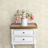 Chesapeake 3119-21615 Eleanor Grey Folk Botanical Trail Wallpaper