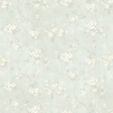 Chesapeake 3119-441013 Braham Teal Floral Trail Wallpaper