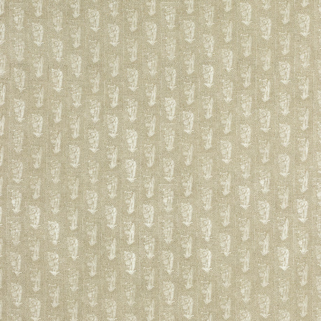 Schumacher 311B95 MAHATMA in DRIFTWOOD Fabric - RAOUL TEXTIL