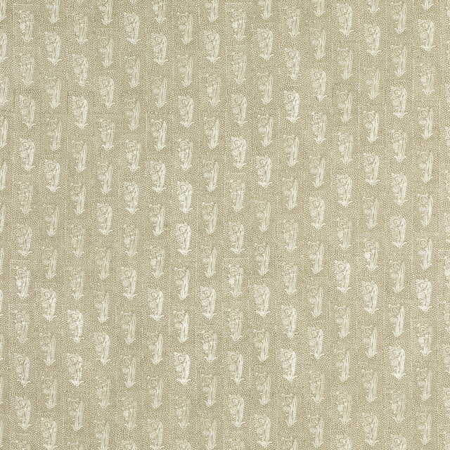 Schumacher 311B95 MAHATMA in DRIFTWOOD Fabric - RAOUL TEXTIL