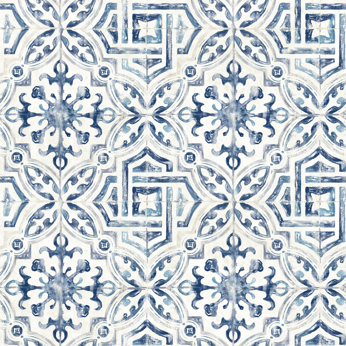 Chesapeake 3120-12332 Sonoma Blue Beach Tile Wallpaper