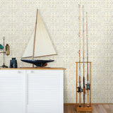 Chesapeake 3120-12337 Sonoma Yellow Beach Tile Wallpaper